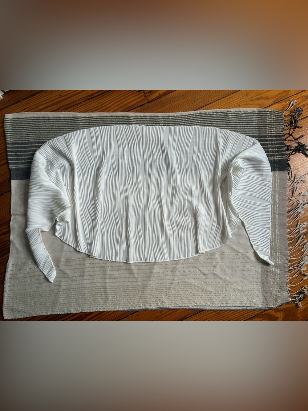 Stretchy Wavy Patterned Scarf- Tube Top, Sarong